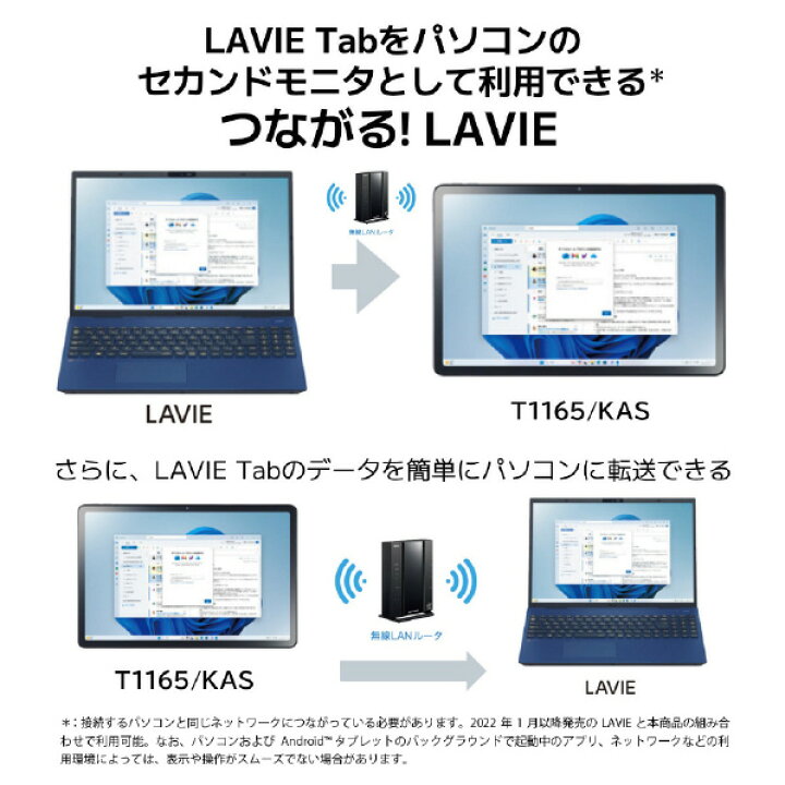 楽天市場】NEC タブレット LAVIE Tab T11 ルナグレー PC-T1165KAS 