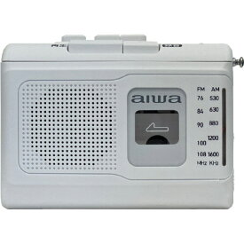 aiwa ポータブルラジオカセットレコーダー GAA4-PCR0001-WH [GAA4PCR0001WH]【JSPM】