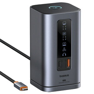 Baseus Spacemate 11-in-1 hbLOXe[V (WIN) gvfBXvCΉ Space Grey B0056810181300 [B0056810181300]ySPSPz