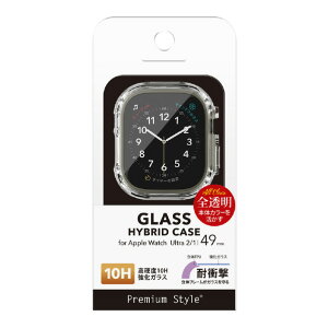 PGA Apple Watch Ultra 2/1 49mm�p�K���X�n�C�u���b�h�P�[�X �N���A PGAWTP49CL [PGAWTP49CL]�yARMP�z