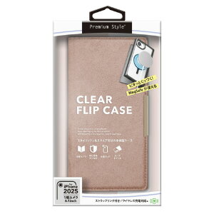 PGA iPhone 16epMagSafeΉ NAtbvP[X XG[h sN PG-25KMC03PK [PG25KMC03PK]