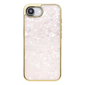 jP[X iPhone 16epGlass Shell Case sN UNI-CSIP25S-0GSPK [UNICSIP25S0GSPK]