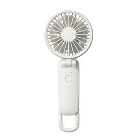 リズム ハンディファン RHYTHM Silky Wind Mobile 3.2 ライトグレー 9ZF040RH08 [9ZF040RH08]