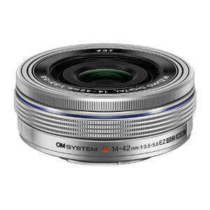 OMfW^\[VY Y[Y OMSYSTEM M.ZUIKO DIGITAL ED 14-42mm F3.5-5.6 EZ Vo[ ED14-42MMF3.5-5.6EZSLV-OM [MZED1442MMEZSLVOM]yOCTPz
