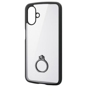 �G���R�� Galaxy A25 5G�pTOUGH SLIM LITE �n�C�u���b�h�P�[�X �t���[���J���[ �����O�t �u���b�N PM-G253TSLFCRBK [PMG253TSLFCRBK]