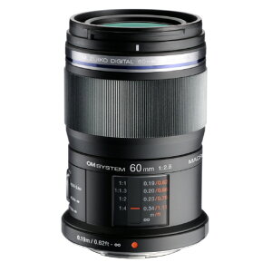 OMfW^\[VY }NY OMSYSTEM M.ZUIKO DIGITAL ED 60mm F2.8 Macro ubN MZED 60MM F2.8 MACRO-OM [MZED60MMF28MACROOM]