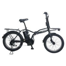 PELTECH X-adventure 20型折り畳み外装6段変速ハイパワーモデル ブラック TDN-246L-MBK [TDN246LMBK]