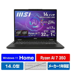 y12/1 Gg[ōőP5{zMSI m[gp\R Venture A14 AI+ A3HM \bhOC VENTUREA14A3HMG-1055JP [VENTUREA14A3HMG1055JP]