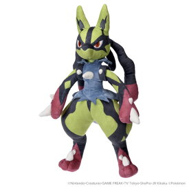 タカラトミー ポケットモンスター ポケモンぬいぐるみ 黄色いメガルカリオ ポケモンヌイグルミキイロイメガルカリオ [ポケモンヌイグルミキイロイメガルカリオ]【JSPM】
