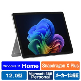 マイクロソフト Surface Pro 12インチ(Snapdragon X Plus/16GB/512GB) プラチナ EP2-27667 [EP227667]【RNH】