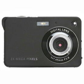ASAGAO コンパクトデジタルカメラ ブラック ASCD2-B [ASCD2B]