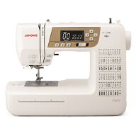 ジヤノメ コンピュータミシン ホワイト、一部ゴールド JN831 [JN831]【RNH】【JLMP】