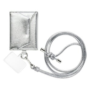 ���j�P�[�X Mag Shoulder Card wallet silver UNI-CDMG-2SCSV [UNICDMG2SCSV]