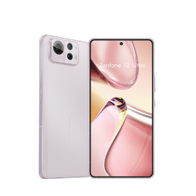 ASUS SIMフリースマートフォン Zenfone 12 Ultra サクラホワイト ZF12U-WH12S256 [ZF12UWH12S256]