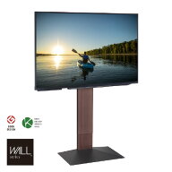 ナカムラ 32〜80V型対応 WALLテレビスタンド V3 ハイタイプ EQUALS・WALLシリーズ ウォールナット WLTVB6…