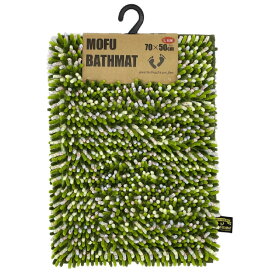 藤栄 モフバスマット(L) オリーブ MF006モフバスマツトLオリ-ブ [MF006モフバスマツトLオリ-ブ]