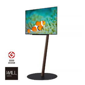 ナカムラ 〜55V型対応 WALL TVスタンド A2フラットベース ロータイプ EQUALS・WALLシリーズ ウォールナット WLTVL4238F [WLTVL4238F]