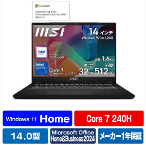 MSI m[gp\R Modern 14 H D2RM NVbNubN MODERN-14HD2RMG-5429JP [MODERN14HD2RMG5429JP]