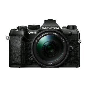 OM SYSTEM fW^JE14-150mm IILbg OM-5 Mark II ubN OM-5MARKII14-150MMKITBLK [OM5MK2LK14150BLK]yRNHzySPSPz