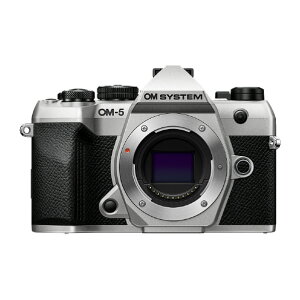 OM SYSTEM fW^JE{fB OM-5 Mark II Vo[ OM-5MARKIIBODYSLV [OM5MK2BODYSLV]yRNHzySPSPz