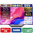 ハイセンス 55V型4K液晶テレビ U8Nシリーズ 55U8N [55U8N](55型/55インチ)【RNH】【PPJS】