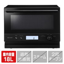 楽天市場】オーブンレンジ シャープ ブラック wf18の通販
