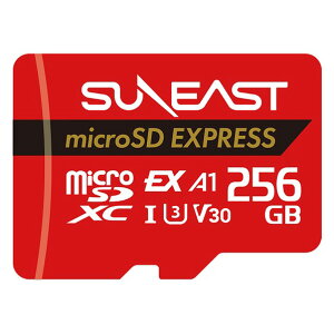SUNEAST őǍxF890MB/ső发x750MB/s microSD Express Card SE-MSE256G20P1F [SEMSE256G20P1F]