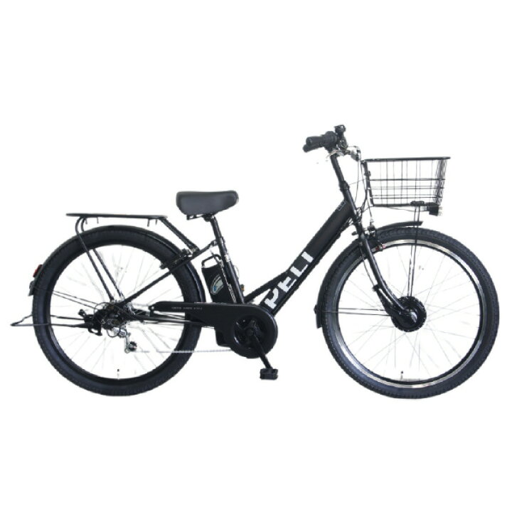 楽天市場】PELTECH 27.5型 V型電動アシスト自転車外装6段 復刻モデル 