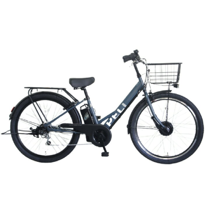 楽天市場】PELTECH 27.5型 V型電動アシスト自転車外装6段 復刻モデル 