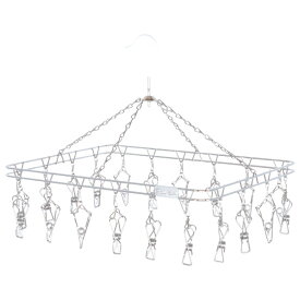 藤栄 DRYER with PEGS/STAINLESS STEEL 20P FL214フレデイステンレスカクハンガ-20P [FL214フレデイステンレスカクハンガ-20P]