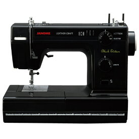 ジヤノメ クラフト電動ミシン Black Edition LC7700K [LC7700K]【RNH】