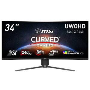 MSI 34^tfBXvC  MPG-346CQRF-X24 [MPG346CQRFX24]