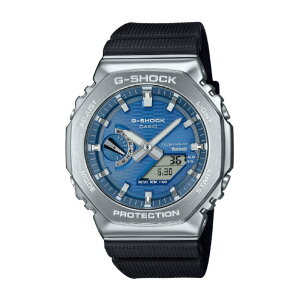 �J�V�I G-SHOCK �V���o�[/�u���[ GBM-2100A-2BJF [GBM2100A2BJF]