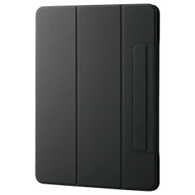 エレコム 13インチiPad Air(M3/M2) フラップケース 超薄型 マグネット着脱 スリープ対応 ブラック TB-A25XWVPF2BK [TBA25XWVPF2BK]