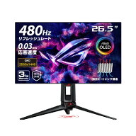 ASUS ROG Swift OLED PG27AQDP ゲーミングモニター ブラック PG27AQDP [PG27AQDP]【RNH】