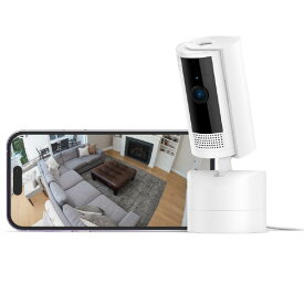 Amazon Ring Pan-Tilt Indoor Cam (リング首振り機能付きインドアカム) ホワイト B0CG2VN86V [B0CG2VN86V]