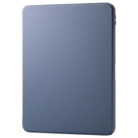 エレコム 11インチiPad Air(M3/M2)用フラップケース 360度回転 背面クリア 2アングル スリープ ブルーグレー TB-A25MMG360BG [TBA25MMG360BG]