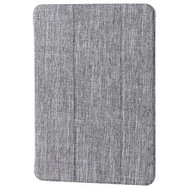 エレコム 11インチiPad Air(M3/M2)用フラップケース 薄型軽量 ファブリック 背面クリア グレー TB-A25MWVCGY [TBA25MWVCGY]