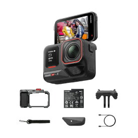 insta360 Ace Pro 2 ストリート撮影キット (シングルバッテリー:ストーン・グレー) ミッドナイトブラック CINSBBGA-ACEPRO244 [CINSBBGAACEPRO244]