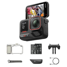insta360 Ace Pro 2 ストリート撮影キット (シングルバッテリー:ムーンライト・シルバー) ミッドナイトブラック CINSBBGA-ACEPRO248 [CINSBBGAACEPRO248]
