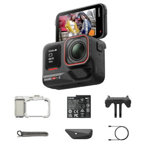 insta360 Ace Pro 2 �X�g���[�g�B�e�L�b�g (�V���O���o�b�e���[:���[�����C�g�E�V���o�[) �~�b�h�i�C�g�u���b�N CINSBBGA-ACEPRO248 [CINSBBGAACEPRO248]