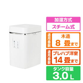 シィー・ネット スチーム加湿器 ホワイト CDKNX302WH [CDKNX302WH]