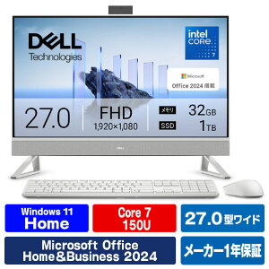 DELL �����\�f�X�N�g�b�v�p�\�R�� Dell 27 �I�[���C������ EC27250 �p�[���z���C�g AD79-FNHBC [AD79FNHBC]�yRNH�z