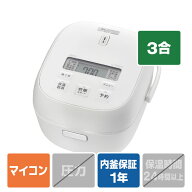 タイガー マイコンジャー炊飯器(3合) マットホワイト JBS-G055WM [JBSG055WM]【RNH】