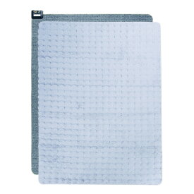 広電 電気カーペット 3畳 カバーセット グレイ／無地 VWU301UHHMF [VWU301UHHMF]