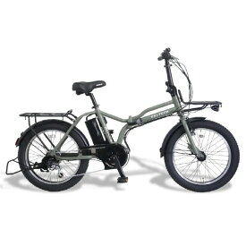 PELTECH X-adventure 36Vセンターモーターモデル 外装6段 折り畳みモデル カーキ TDN-246L-KH [TDN246LKH]