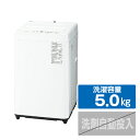 パナソニック 全自動洗濯機 洗濯・脱水容量5kg オリジナル ホワイト NA-F5BE5-W [NAF5BE5W]【RNH】【FMPT】
