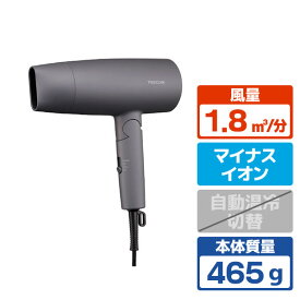 テスコム プロテクトイオン ヘアドライヤー グレー TD361A-H [TD361AH]【RNH】【JSPM】