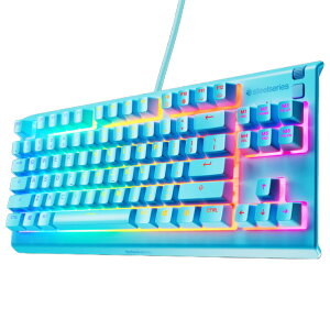 SteelSeries Apex 3 TKL - US �p��z�� Aqua 64933 [64933]