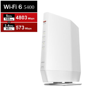 obt@[ LANe@11ax/ac/n/a/g/b 4803+573Mbps zCg WSR-5400AX6P-WH [WSR5400AX6PWH]yRNHz